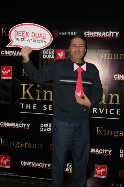 Deek Duke Avant Premiere of Kingsman